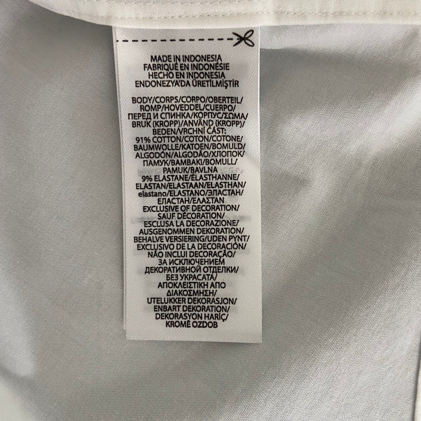 Polo Ralph Lauren Shirt Men's XL White Dress Shirt Long Sleeve Stretch