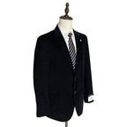 Nautica Sport Coat Men's 44 Regular Brielle Corduroy Dark Blue