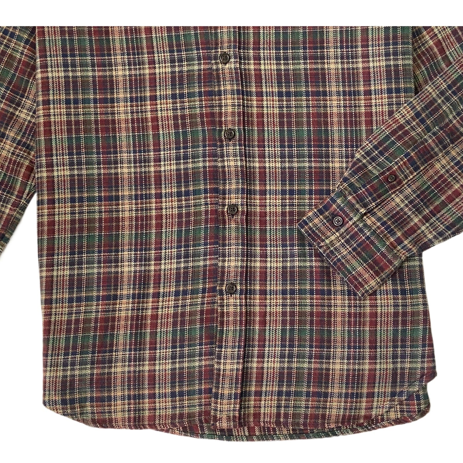 Polo Ralph Lauren Shirt Men's XL Flannel Shirt Classic Fit Multicolor Plaid