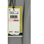 Perry Ellis Portfolio Pants Men's 40x30 Modern Fit Dress Pant Chiseled Stone