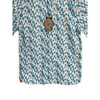 Visconti Black Casual Shirt Men's Small Modern Fit Stretch Cocktail Print