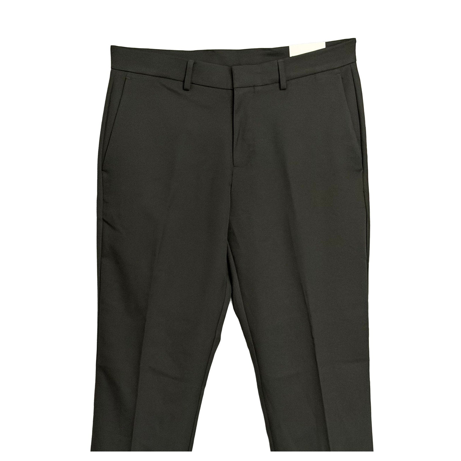 Perry Ellis Portfolio Pants Men's 32"x32" Dress Pants Modern Fit Charcoal