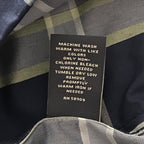 Hart Schaffner Marx Sleepwear Men's Medium Pajama Set Blue Plaid