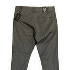 RVCA Week-End Pant Men's 36"x32" Straight Fit Stretch Fabric Smoke Gray