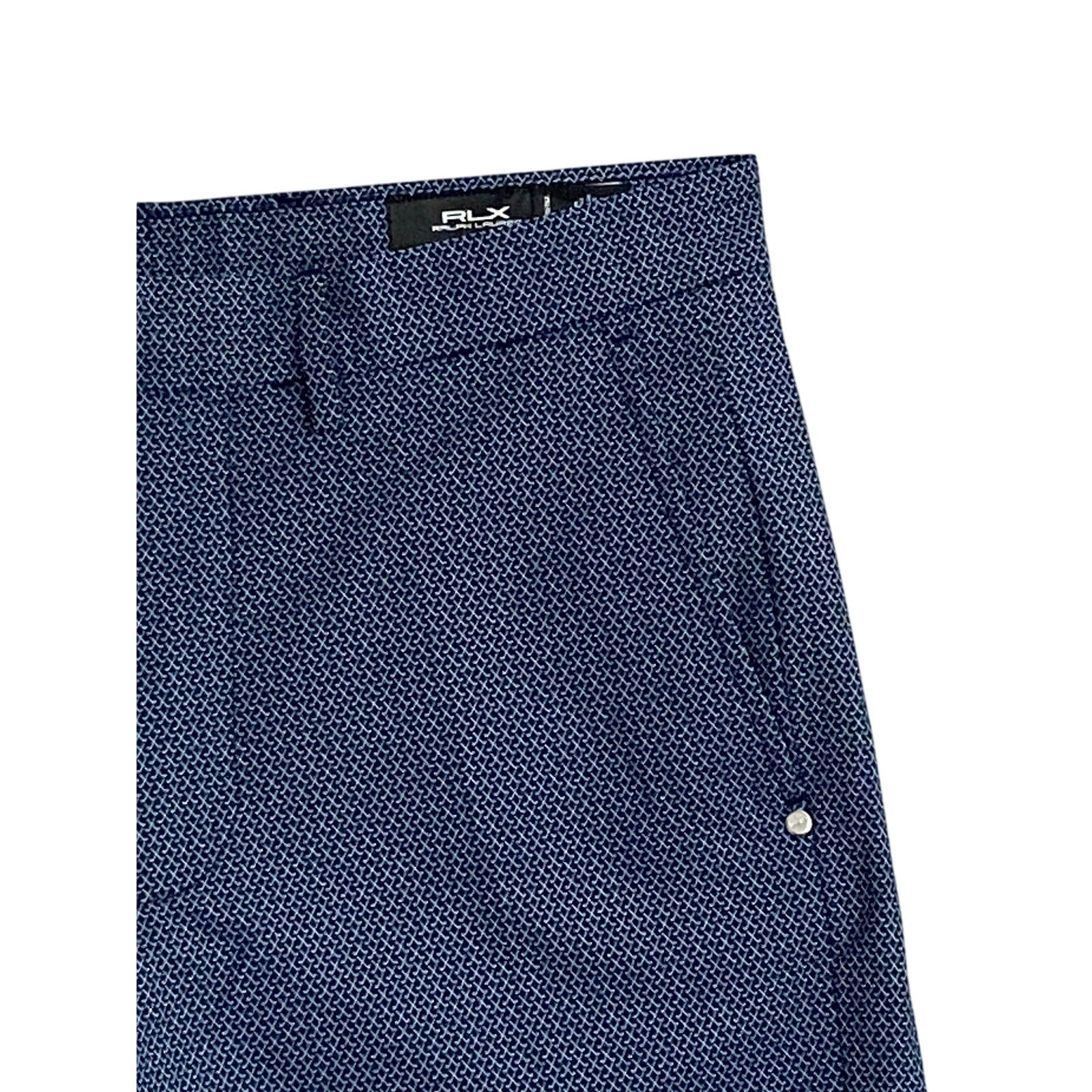 Ralph Lauren RLX Golf Shorts Men's 30W Tailored Fit Woven Navy Blue