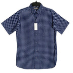 Daniel Cremieux Shirt Signature Collection Men's Small Supima Cotton Blue