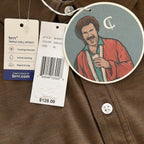 Criquet Polo Shirt Men's XL Long Sleeve Moisture Wicking Quick Dry Single Malt