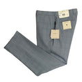 Calvin Klein Dress Pant Men's 36"x32" Slim Fit Flat Front Stretch Blue Plaid