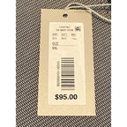 Daniel Cremieux Men's XXL Long Sleeve Polo Pima Cotton Navy Heather