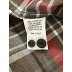 Johnnie-O Langston Shirt Men's Medium Long Sleeve Stretch Button-Down Coffee