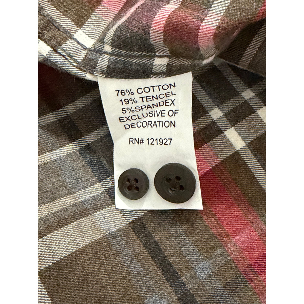 Johnnie-O Langston Shirt Men's Medium Long Sleeve Stretch Button-Down Coffee