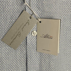 Daniel Cremieux Linen Shirt Men's XXL Signature Albini Fabrics Blue & White