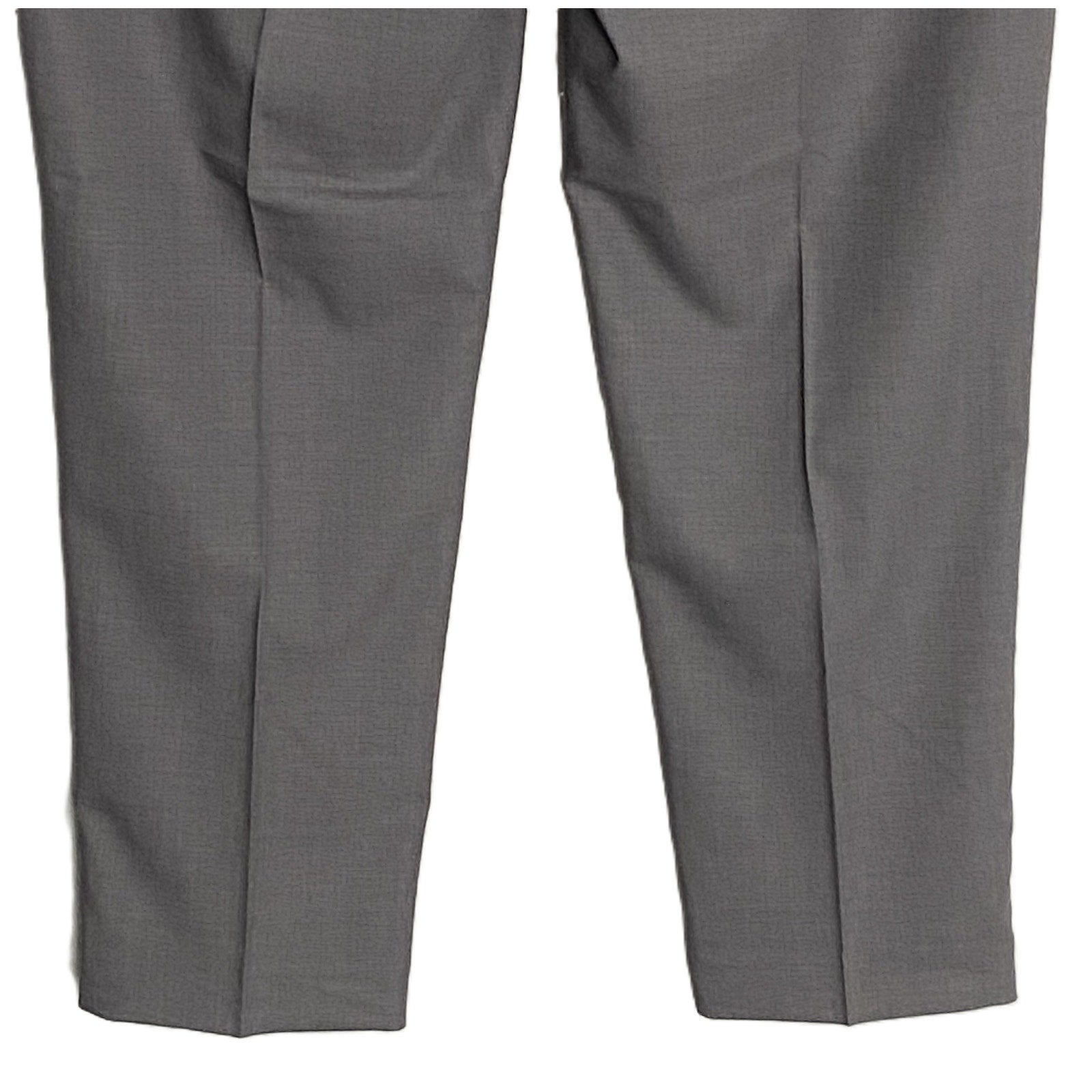 Nautica Ceylon Dress Pant Men's 42x32 Flat Front Active Stretch Dark Grey