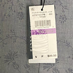 Perry Ellis Shirt Men's XXL Long Sleeve Button Up Shirt Grey Floral Pattern