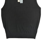 Daniel Cremieux Sweater Vest Men's Large Supima Cotton Cashmere Black