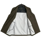 Lauren Ralph Lauren Men's 42S All-Weather Raincoat Double-Breasted Olive