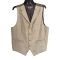 Daniel Cremieux Suit Vest Men's Medium Mt. Lussari Collection Wool Blend Tan