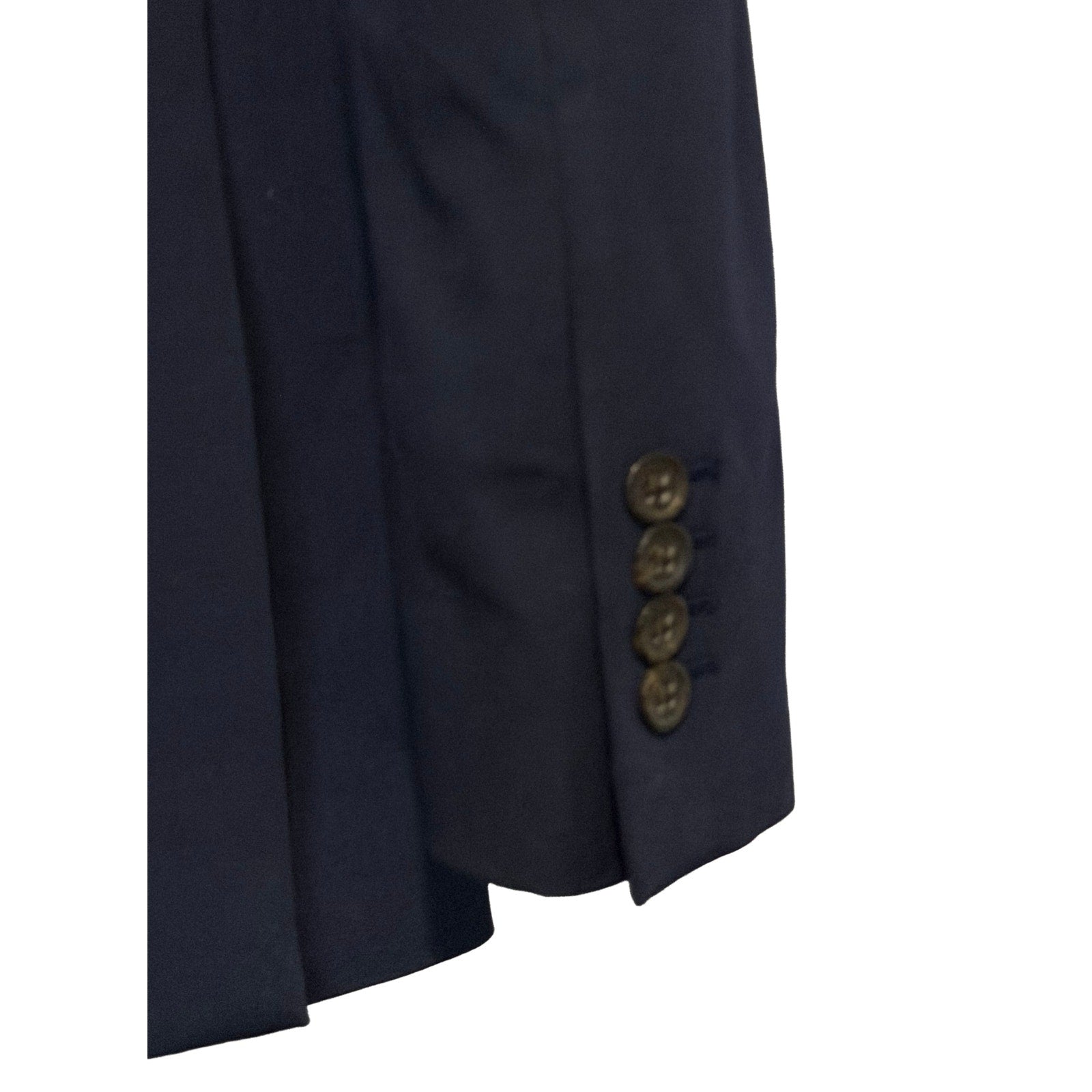 Lauren Ralph Lauren Performance Suit Coat Men's 42L Modern Fit Solid Navy