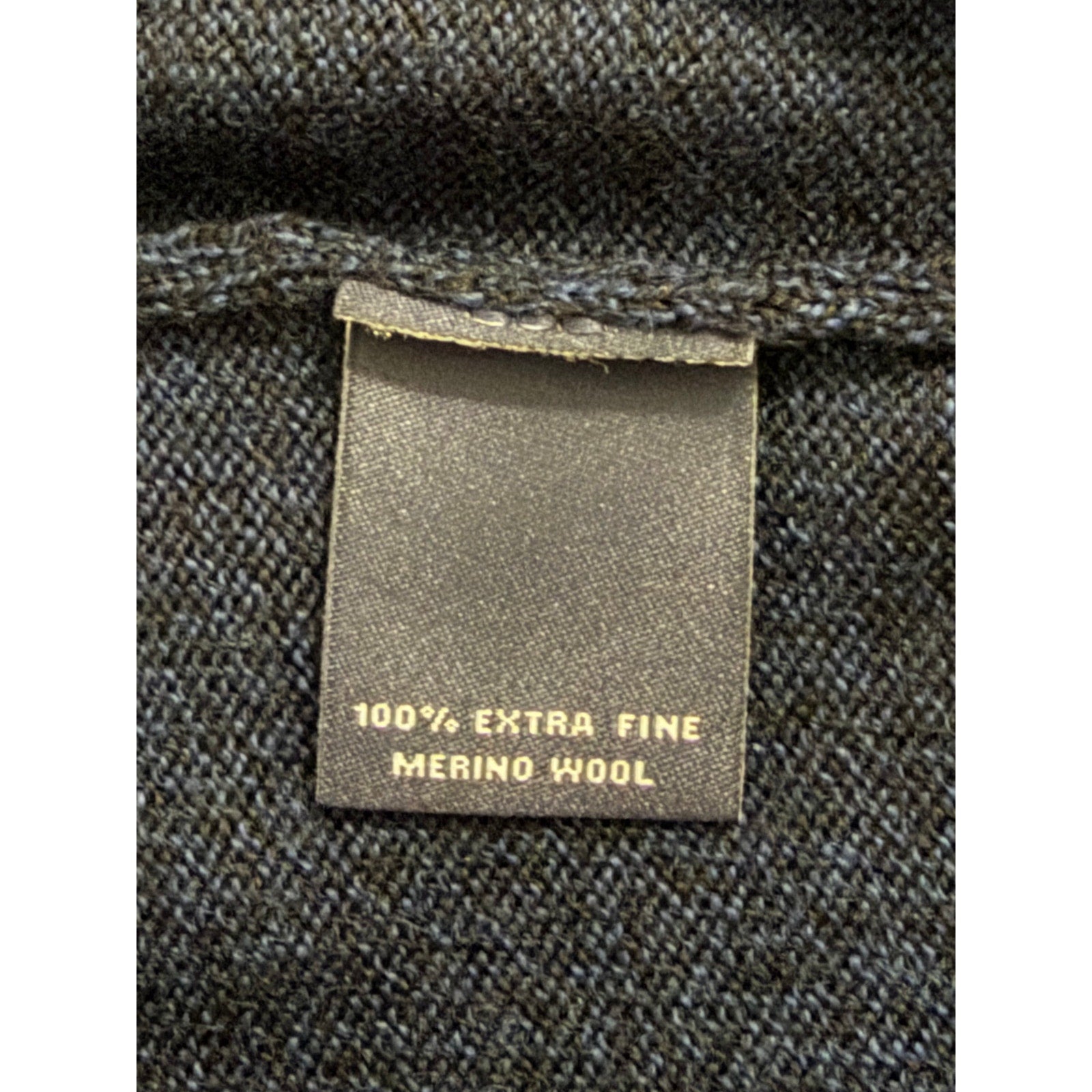 Hart Schaffner Marx Sweater Vest Men's 2XT Big & Tall Wool Navy Heather