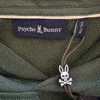 Psycho Bunny Harley Hoodie Men's XXL Knit Pullover Garden Topiary (Green)