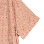 The Normal Brand Shirt Men's Small Short Sleeve Button-Up Copper Dobby