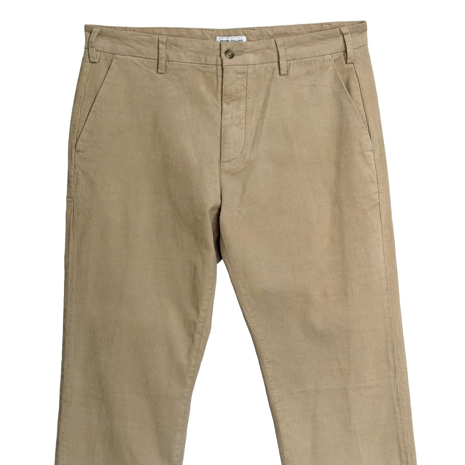 Peter Millar Pants Men's 34"x34" Superior Soft Corduroy Dress Pant Stone