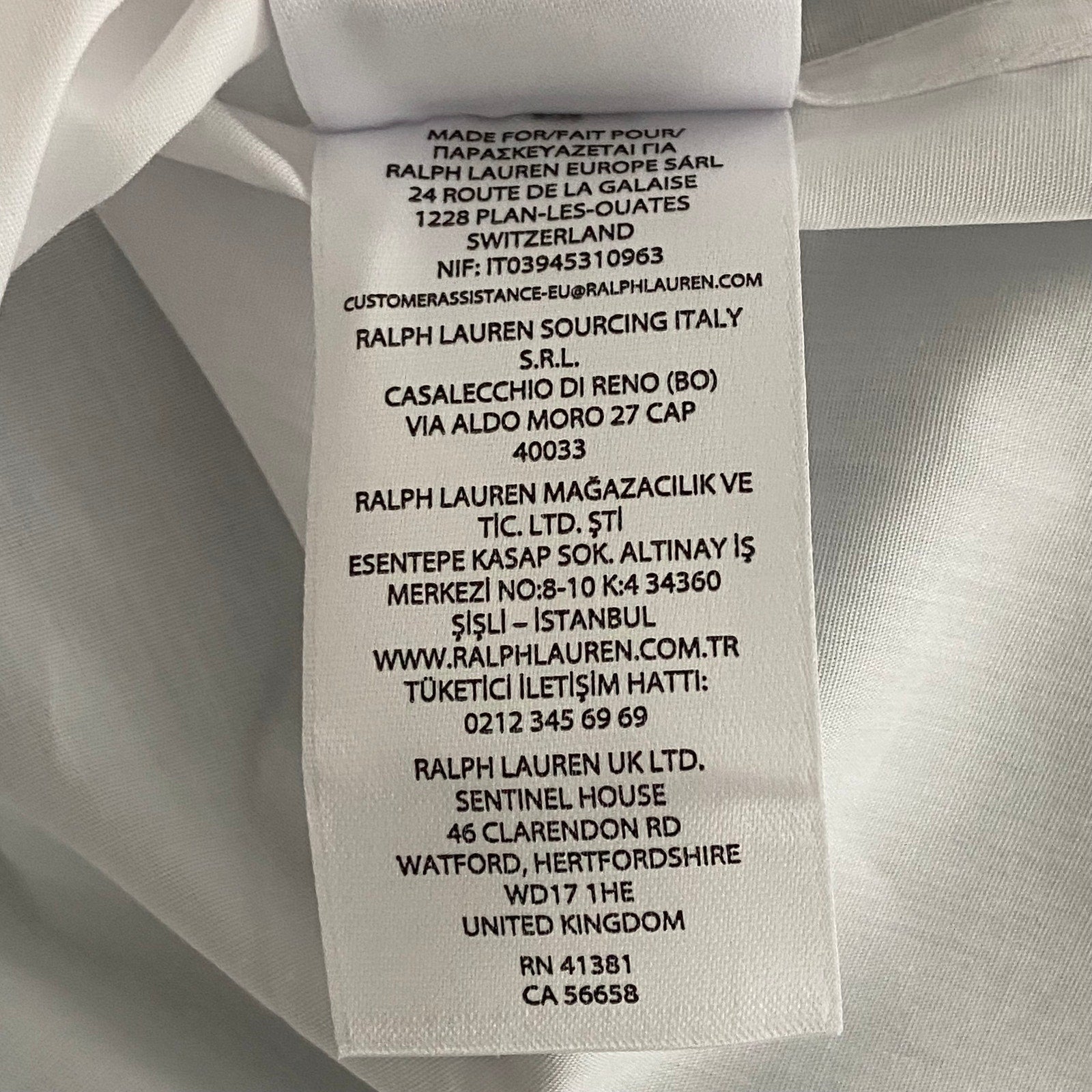 Polo Ralph Lauren Shirt Men's Large 16.5 32/33 Tuxedo Shirt Stretch White