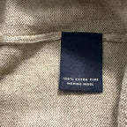 Hart Schaffner Marx Sweater Men's 3XB Big & Tall V-Neck Merino Wool Oatmeal
