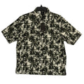 Armani Exchange Casual Shirt Men's Small Short Sleeve White/Green Resort