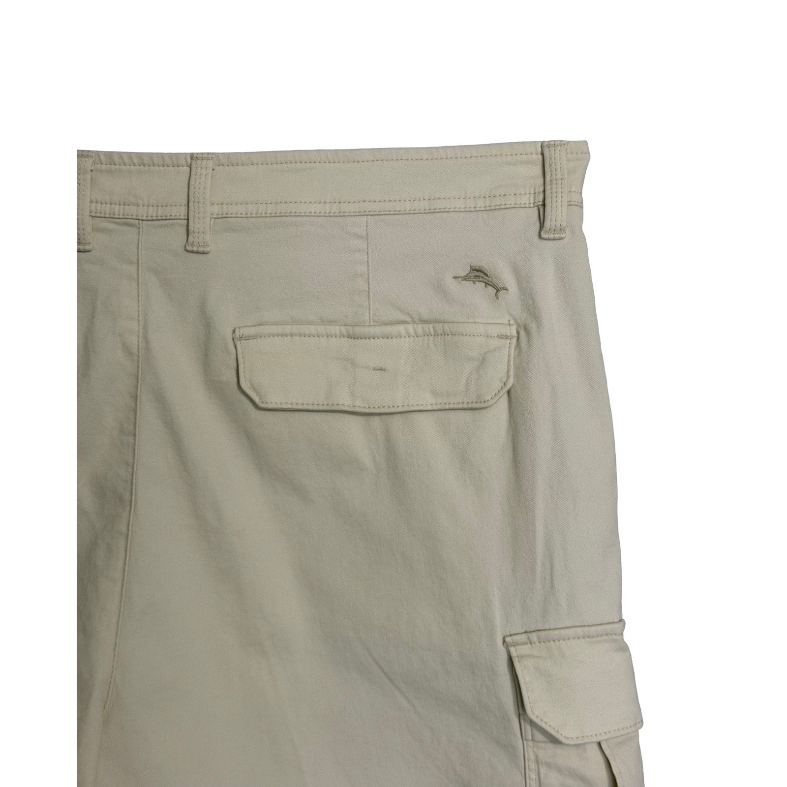 Tommy Bahama Cargo Shorts Men's 38"x9" "Cabo Coast Cargo" Bleached Sand