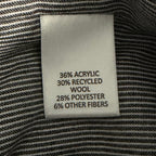 Daniel Cremieux Suit Vest Men's Large Italian Fabric Wool Blend Charcoal