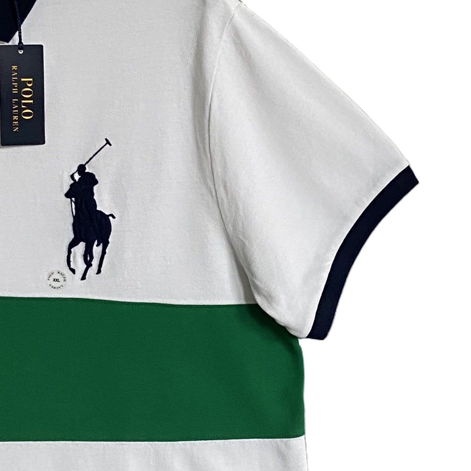 Polo Ralph Lauren Shirt Men's XXL Mesh Polo Shirt Custom Slim Fit Big Pony