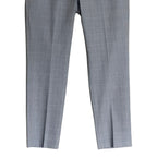 Calvin Klein Dress Pant Men's 36"x32" Slim Fit Flat Front Stretch Blue Plaid