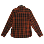 AG Los Angeles Shirt Men's Large Classic Fit Mason Work Shirt Burgundy Plaid