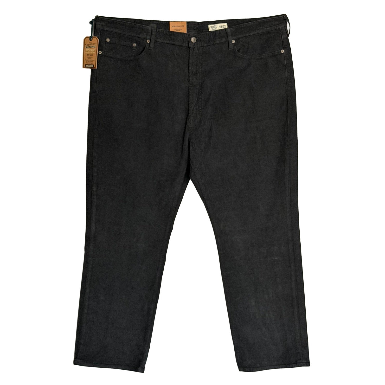 Daniel Cremieux Corduroy Pants Men's 48"x32" Straight Fit Stretch Charcoal