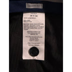 Perry Ellis Portfolio Pants Men's 36"x34" Modern Fit Linen Blend Blueprint