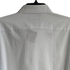 Mizzen+Main Shirt Men's XXL Leeward Trim Fit Long Slv White Double Diamond