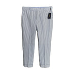Polo Ralph Lauren Pants Men's 38x30 Seersucker Dress Pants Blue & White
