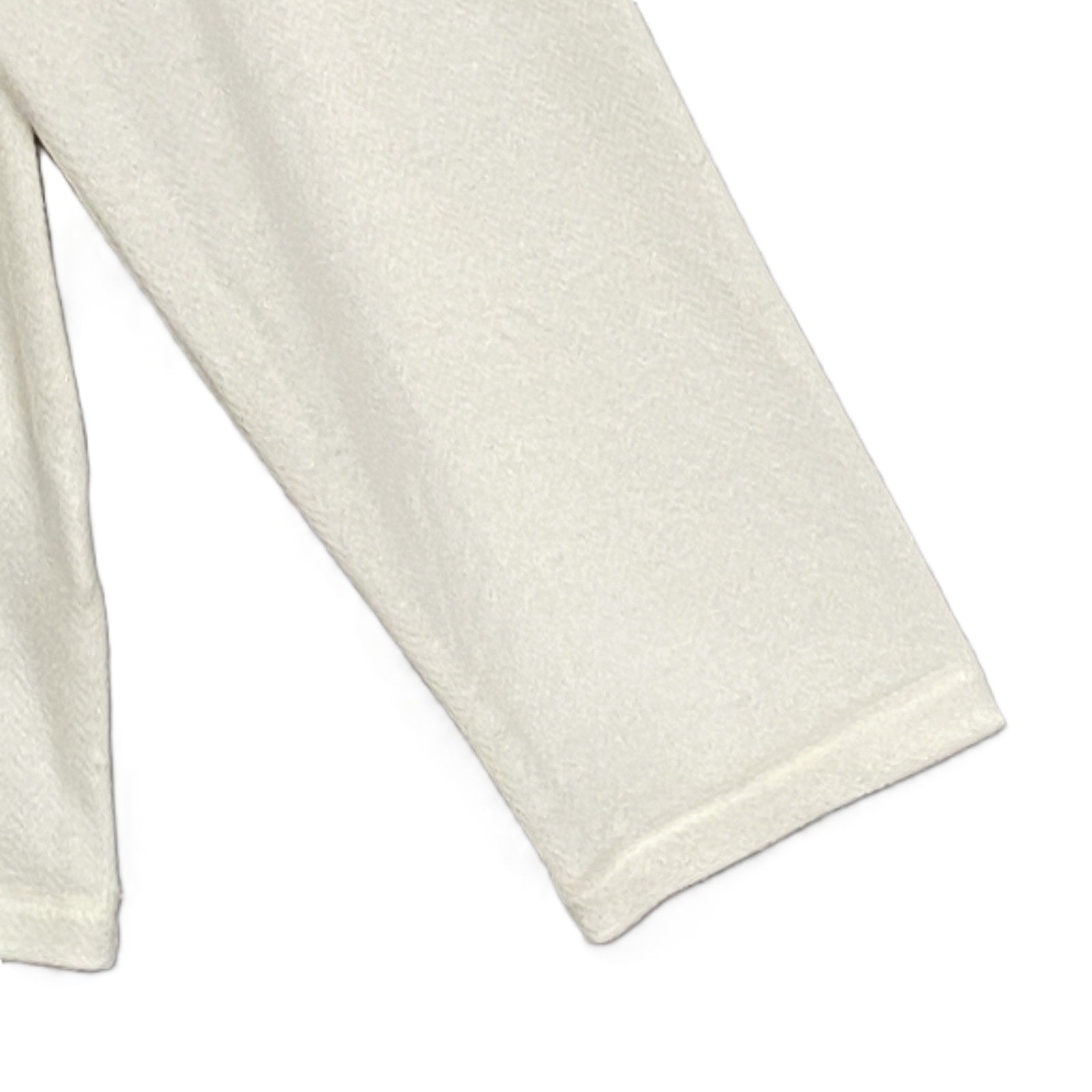 Daniel Cremieux Mne's XXL Long Sleeve Crew Neck T-Shirt Solid Cream