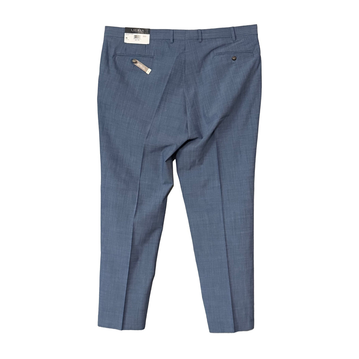 Lauren Ralph Lauren Dress Pant Men's 42"x32" Classic Fit Wool Blend Lt Blue