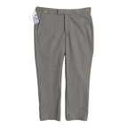 Daniel Cremieux Signature Men's 36x30 Mount Lussari Flannel Dress Pant Grey