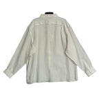 Daniel Cremieux Linen Shirt Men's XXL Signature Albini Fabrics Lucent White