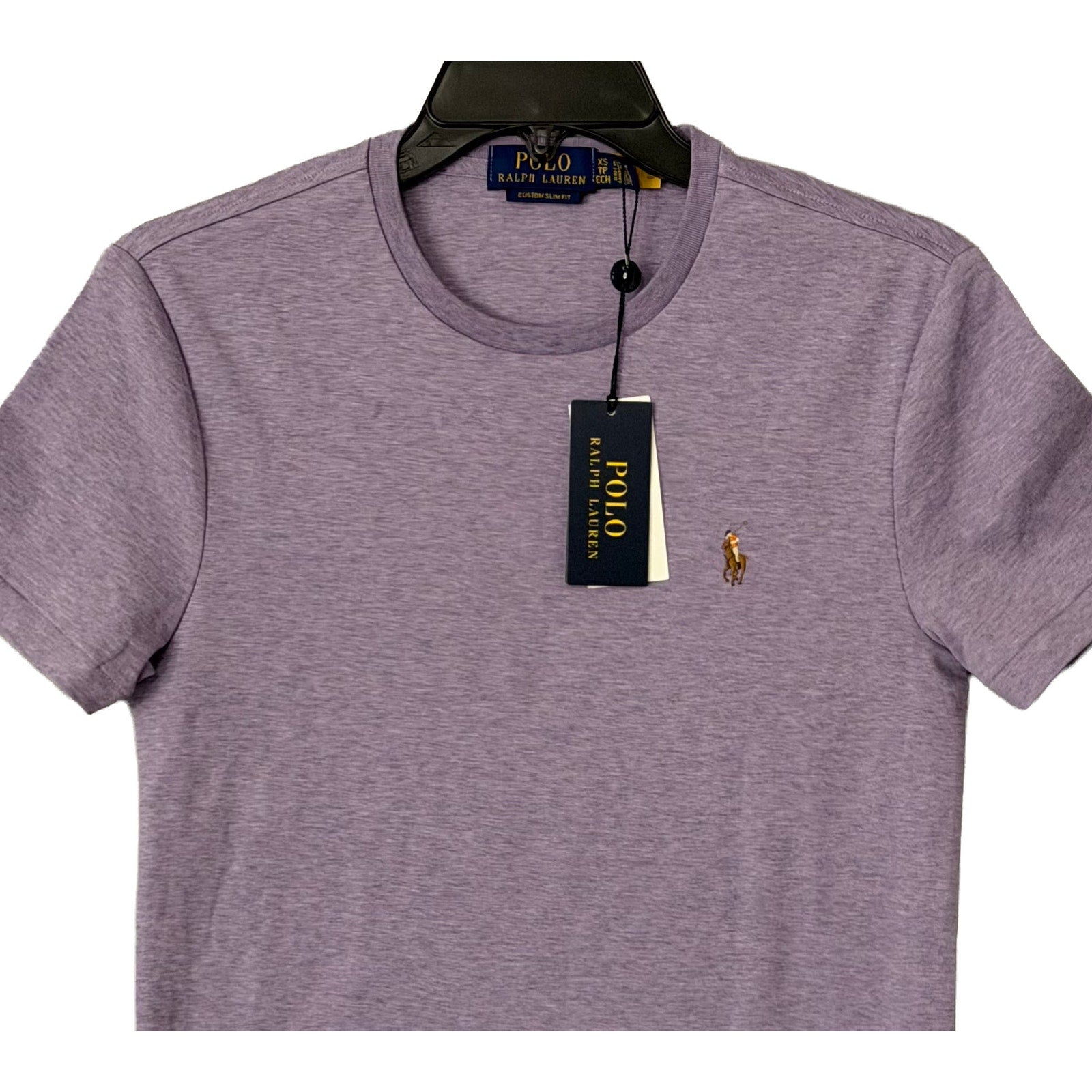 Polo Ralph Lauren T-Shirts Lot of 2 Men's XS Short Sleeve Purple Heather