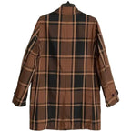 Lauren Ralph Lauren Men's 38 Short Raincoat Stanza Brown Check