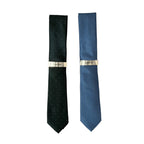 Alfani Tie Lot of 2 Classic Width and Length Blue Diamond & Hunter Green Dot