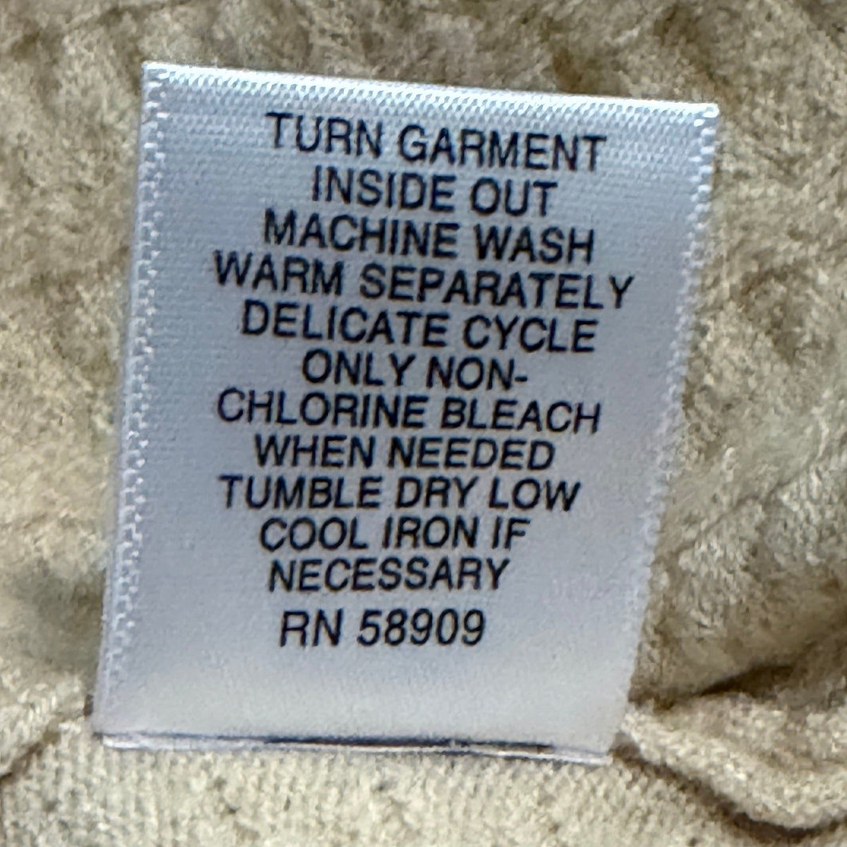 Murano Lux Textured Sweater Men's 4XT Big & Tall Crew Neck Light Khaki