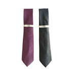 Perry Ellis Portfolio Men's Ties Lot of 2 Red Bartolle Mini & Brown Mackin Geo