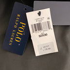 Polo Ralph Lauren Pants Men's 32"x30" Bedford Chino Flat Front Stretch Gray