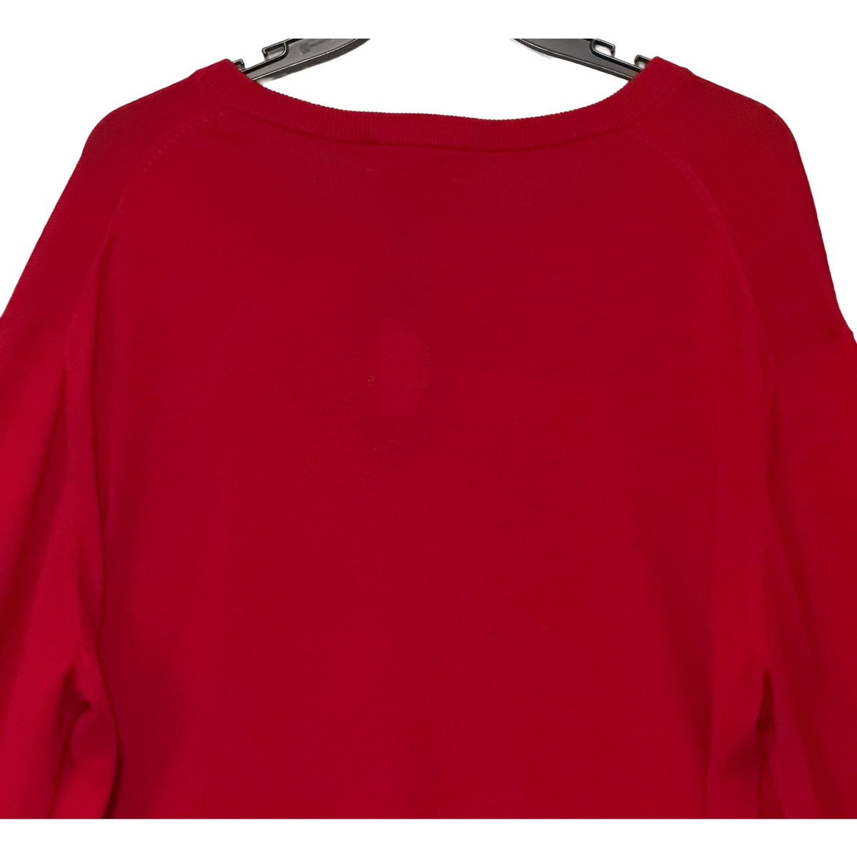 Hart Schaffner Marx Sweater Men's 3XT Big & Tall V-Neck Merino Wool Red