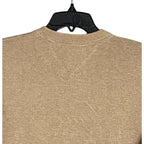 Tommy Hilfiger Sweater Men's XS Signature Crew Neck Embroidered Logo Beige